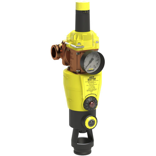 DIN-Druckbegrenzungsventil - 713 0G series - Kemper Olpe GmbH - manuell / Edelstahl / für Gegendruck