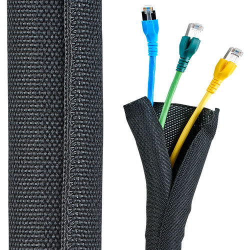Schutzhülle - HG-PET-SV - flexa - Geflecht / für Kabel / PET