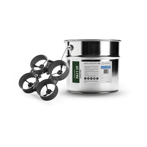 Pulver für 3D-Drucker / PA - PA11 CF - Sinterit - chemikalienbeständig / hitzebeständig / SLS