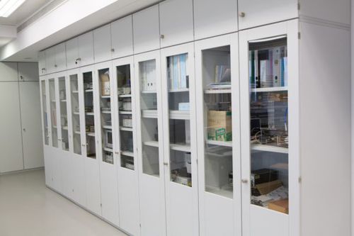 Werkstattschrank - hera Laborsysteme GmbH - Büro / wandmontiert / mit Schublade