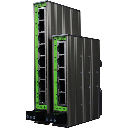 Ethernet-Switch / unmanaged - NITE-RS series - TERZ Industrial Electronics GmbH - 8 Ports / 5 Ports / PROFINET