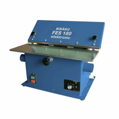 Schleifmaschine-Entgratmaschine - FES180 - KRÄKU - für Stahlteile / für Kunststoffteil / automatisch