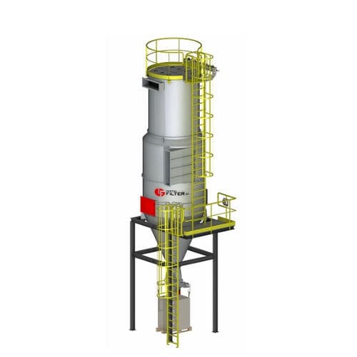 Zyklonentstauber - IF FC  series - INSTAL - FILTER - hohe Effizienz / ATEX / automatisch