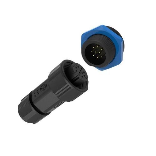 Datensteckverbinder - Shenzhen Jnicon Technology Co., Ltd. - Kabel-an-Karte / rund / Push-to-Lock