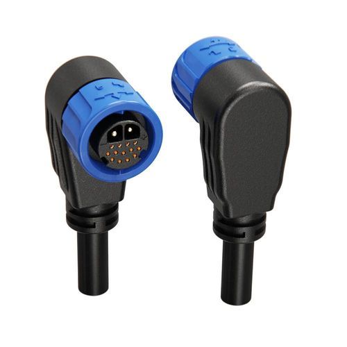 Datensteckverbinder - Shenzhen Jnicon Technology Co., Ltd. - Stromversorgung / Kabel zu Kabel / mit Verriegelung