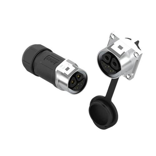 Hybrid-Steckverbinder - Shenzhen Jnicon Technology Co., Ltd. - Kabel zu Kabel / mit Clipverriegelung / Hochstrom