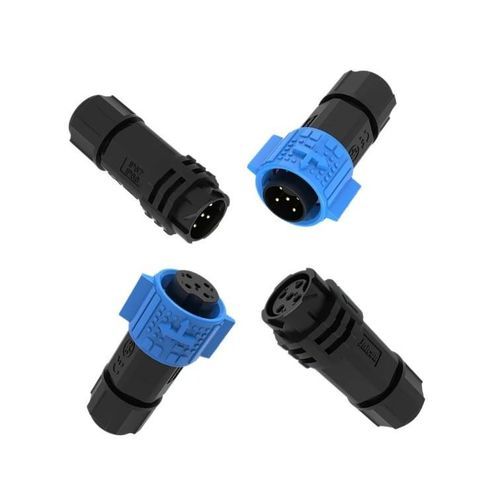 Stromversorgungs-Steckverbinder - Shenzhen Jnicon Technology Co., Ltd. - Kabel zu Kabel / rund / mit Verriegelung