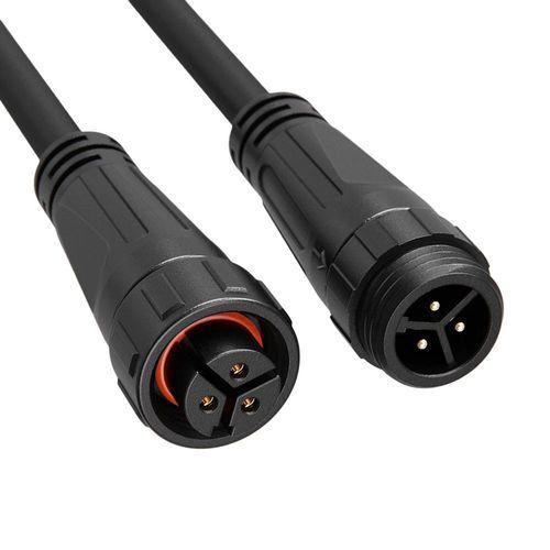 Stromversorgungs-Steckverbinder - Shenzhen Jnicon Technology Co., Ltd. - Kabel zu Kabel / rund / Schrauben