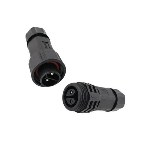 Stromversorgungs-Steckverbinder - Shenzhen Jnicon Technology Co., Ltd. - Kabel zu Kabel / rund / Push-to-Lock