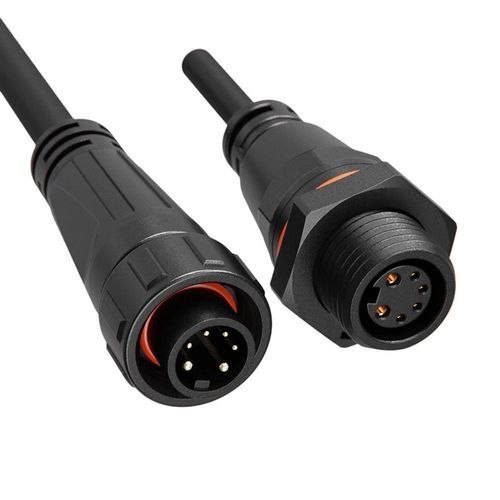 Hybrid-Steckverbinder - Shenzhen Jnicon Technology Co., Ltd. - mit Schraubverriegelung / M16 / 2+4 polig