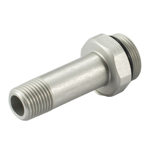 Hydraulikanschluss - GA-R1/8"-L, GA-M8-L - Piranha Clamp GmbH - Gewinde / für Kühlmittel