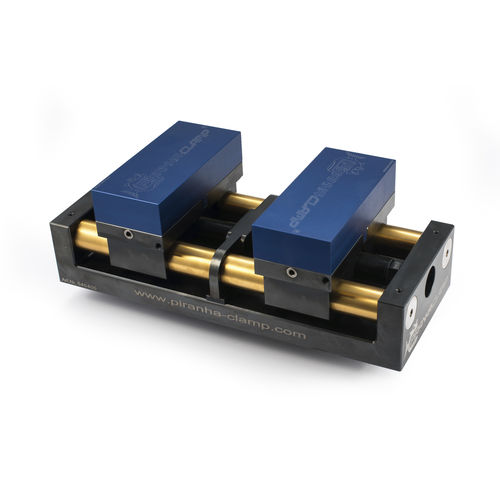 Schraubstock für Werkzeugmaschinen - 540400 - Piranha Clamp GmbH - manuell