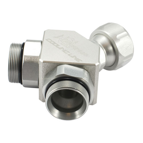 Hydraulikanschluss - Y-1/2 - Piranha Clamp GmbH - Gewinde / Y-förmig / außen/innen