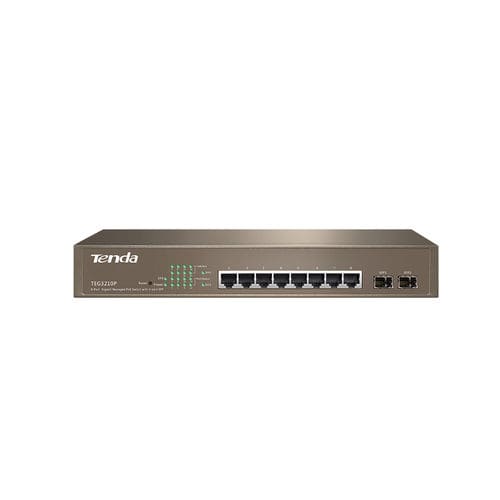 Ethernet-Switch / managed - TEG3210P - Shenzhen Tenda Technology Co.,Ltd. - 8 Ports / Gigabit / drahtlos