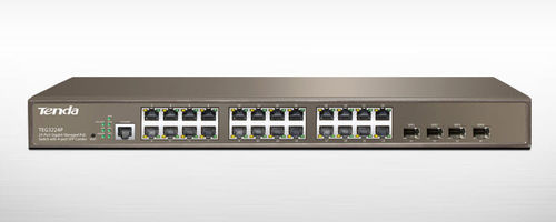 Ethernet-Switch / managed - TEG3224P - Shenzhen Tenda Technology Co.,Ltd. - 24 Ports / drahtlos / SFP+