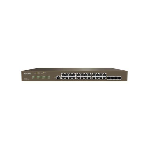 Ethernet-Switch / managed - TEG5328F     - Shenzhen Tenda Technology Co.,Ltd. - 24 Ports / Netzwerkschicht 2 / Netzwerkschicht 3