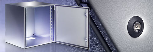 Wandmontiertes Gehäuse - TECNOSTEEL - rechteckig / Stahl / für Außenbereich