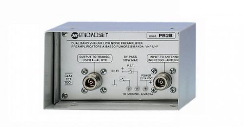Signalvorverstärker - PR 2B - Microset - analog / Bandbreite