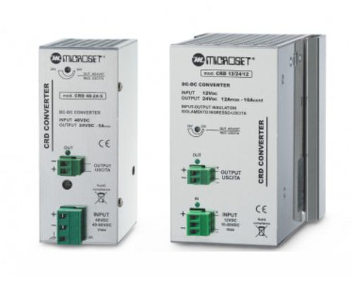 DC/DC-Wandler / für DIN-Schiene - CRD 12.19.12 - Microset - Abwärtswandler / zur Spannungserhöhung / für Telekomleitungen