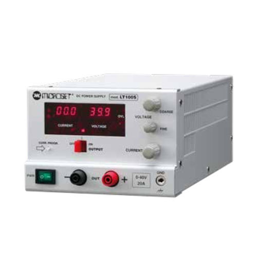 Tischnetzteil - LT 200S - Microset - AC/DC / Doppelausgang / einstellbar