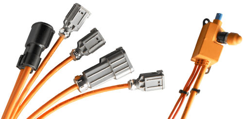 Versorgungs-Stromkabel - EDS - LEONI - Hybrid / isoliert / mehrstrangig