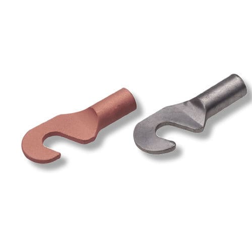 Lötfreier Kabelschuh / mit Haken - 102 series - Druseidt - rohrförmig / ohne elektrische Isoliereigenschaften / Kupfer