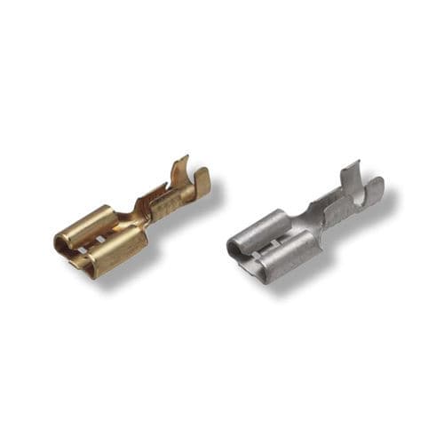 Lötfreier Kabelschuh / innen - 042 series - Druseidt - Crimp / flach / ohne elektrische Isoliereigenschaften