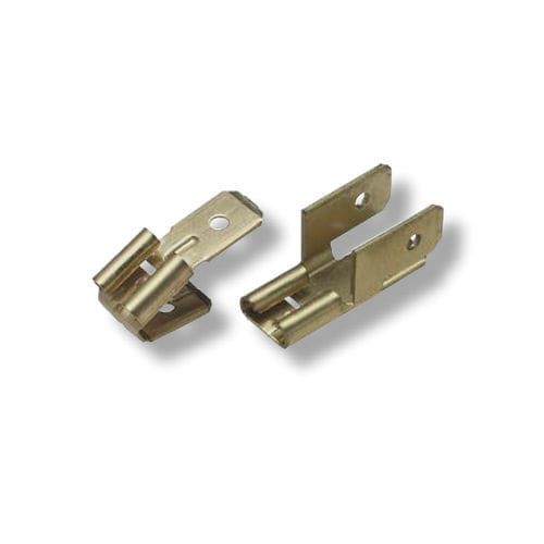 Lötfreier Kabelschuh / innen - 0458 series - Druseidt - Crimp / flach / ohne elektrische Isoliereigenschaften