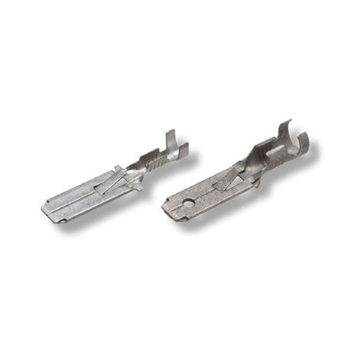 Lötfreier Kabelschuh / außen - 0480 series - Druseidt - Crimp / flach / ohne elektrische Isoliereigenschaften