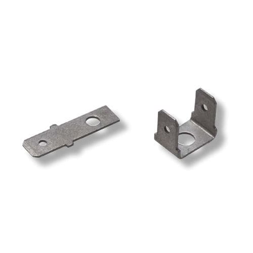 Lötfreier Kabelschuh / außen - 04850vz - Druseidt - flach / ohne elektrische Isoliereigenschaften / Messing