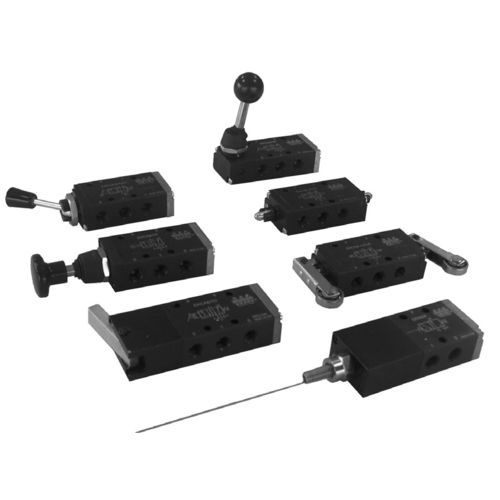 Pneumatik-Wegeventil / Schieber - EK series - Waircom - Rollen / 3/2-Wege / 5/2-Wege