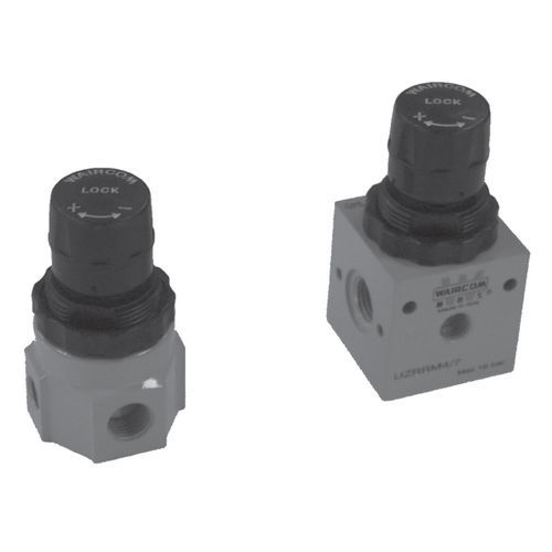 Druckluftregler - UZRR series - Waircom - Kolben / einstufig / Industrie