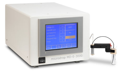 Mikrodosiergerät für Flüssigkeiten - 15 - 120 μm | MD-E-3000 - microdrop - Piezo / für die Elektronik / Hochpräzision