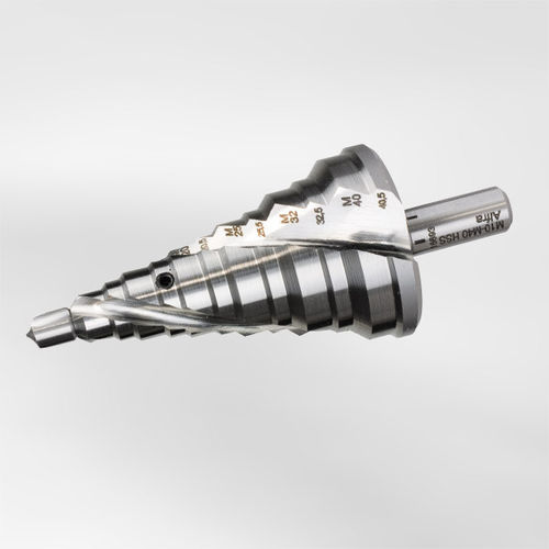 Vollmetall-Bohrer - DKS 40 - ALFRA GmbH - für Edelstahl / HSS / konisch