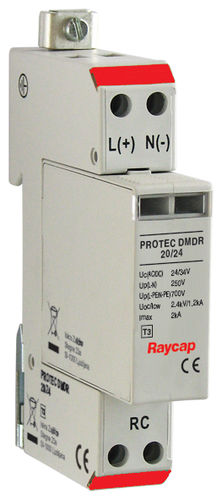 Überspannungsableiter Typ 3 - ProTec DMDR 20 series - Raycap - Klasse III / für Elektroinstallation / für Stromnetz