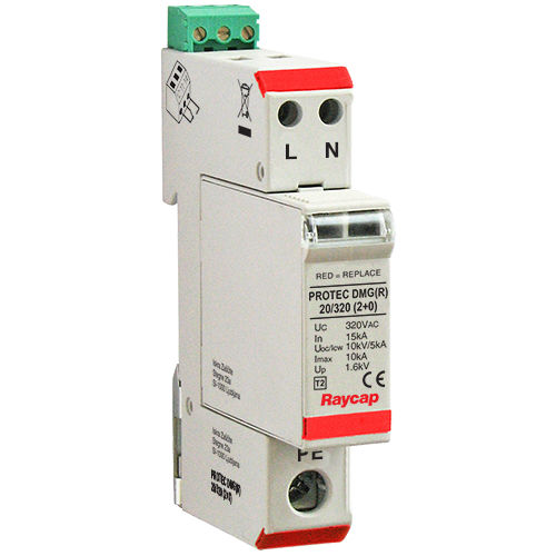 Überspannungsableiter Typ 3 - ProTec DMG(R) 20 - Raycap - Klasse III / für Elektroinstallation / für Stromnetz