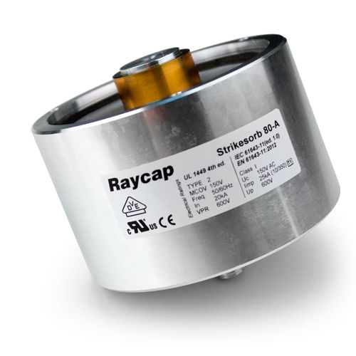Überspannungsableiter Typ 2 - Strikesorb 80 - Raycap - Klasse I / Fernmeldetechnik / für Stromversorgung