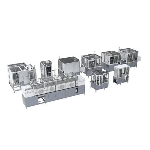 Halbautomatische Montagelinie - SIROCO, S.A. - modular