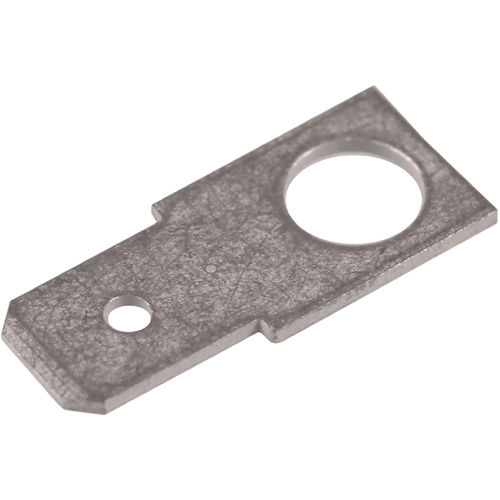 Flacher Lötkabelschuh - B1807H4 - Elpress - ohne elektrische Isoliereigenschaften / Messing / Zinn