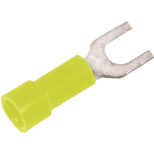 Lötfreier Kabelschuh / Gabel - A0532G - Elpress - rohrförmig / isoliert / Kupfer