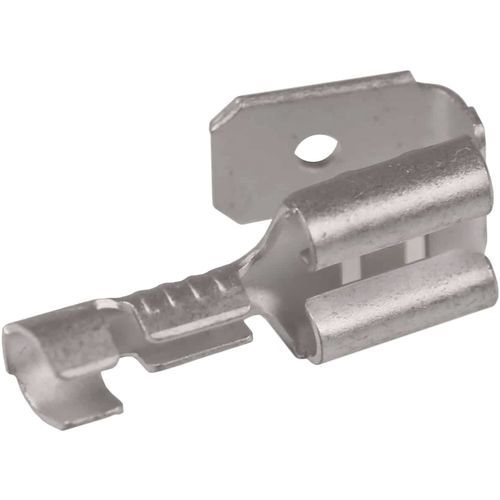 Lötfreier Kabelschuh / Buchsen - B1507FLSH - Elpress - flach / Messing / Zinn