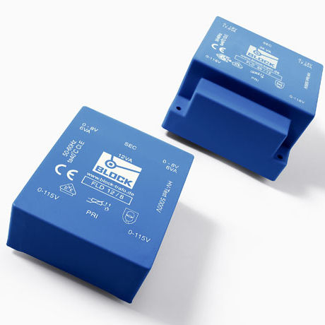 Leistungstransformator - FLD series  - Block Transformatoren-Elektronik - Gießharz / einphasig / für Leiterplatten