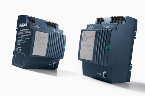 Stromversorgung für DIN-Schiene - PEL 230 series  - Block Transformatoren-Elektronik - AC/DC / einstellbar / Schaltnetzteil