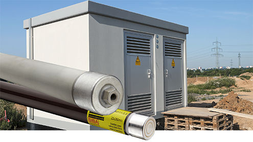 Sicherung für Transformator - VT series - SIBA - zylindrisch / Hochspannung