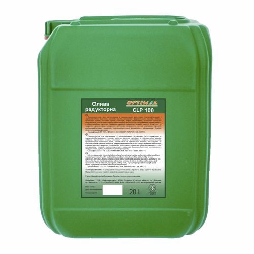 Öl für Getriebe - СLP-100 - Optimal Oil - Schmier / Schnitt / zur Holzbearbeitung