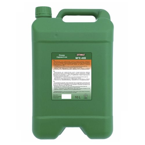 Hydraulisches Öl - MGE-46V - Optimal Oil - für Kraftübertragungen / Industrie / für Baustellen