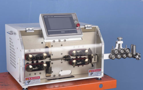 Abläng- und Abisoliermaschine / für Elektrokabel - ESC-BX30 - GM AUTOMAZIONI - Messer / elektrisch / automatisch