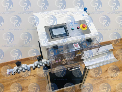 Abläng- und Abisoliermaschine / für Kabel - GM6 - GM AUTOMAZIONI - Messer / automatisch
