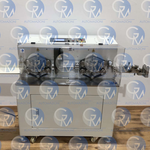 Abläng- und Abisoliermaschine / für Kabel - GM150 M - GM AUTOMAZIONI - elektrisch / mit Touchscreen