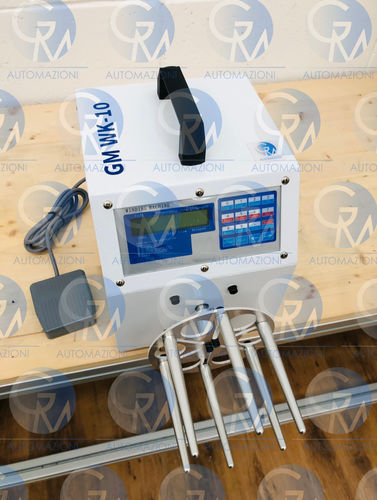 Auf- und Abwickelgerät / für Kabel - WK-10 - GM AUTOMAZIONI - für Spulen / für Draht / automatisch